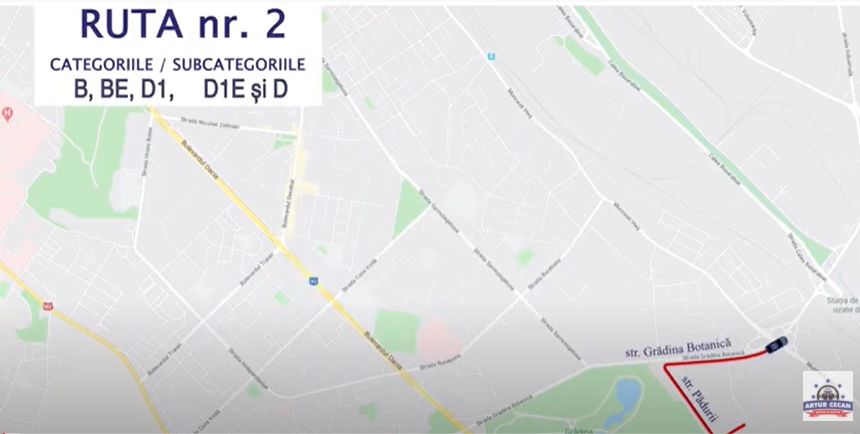 EXPRESS Ruta nr. 2 la categoria B (în limba română). Actualizată în 2020 | www.arturcecan.com