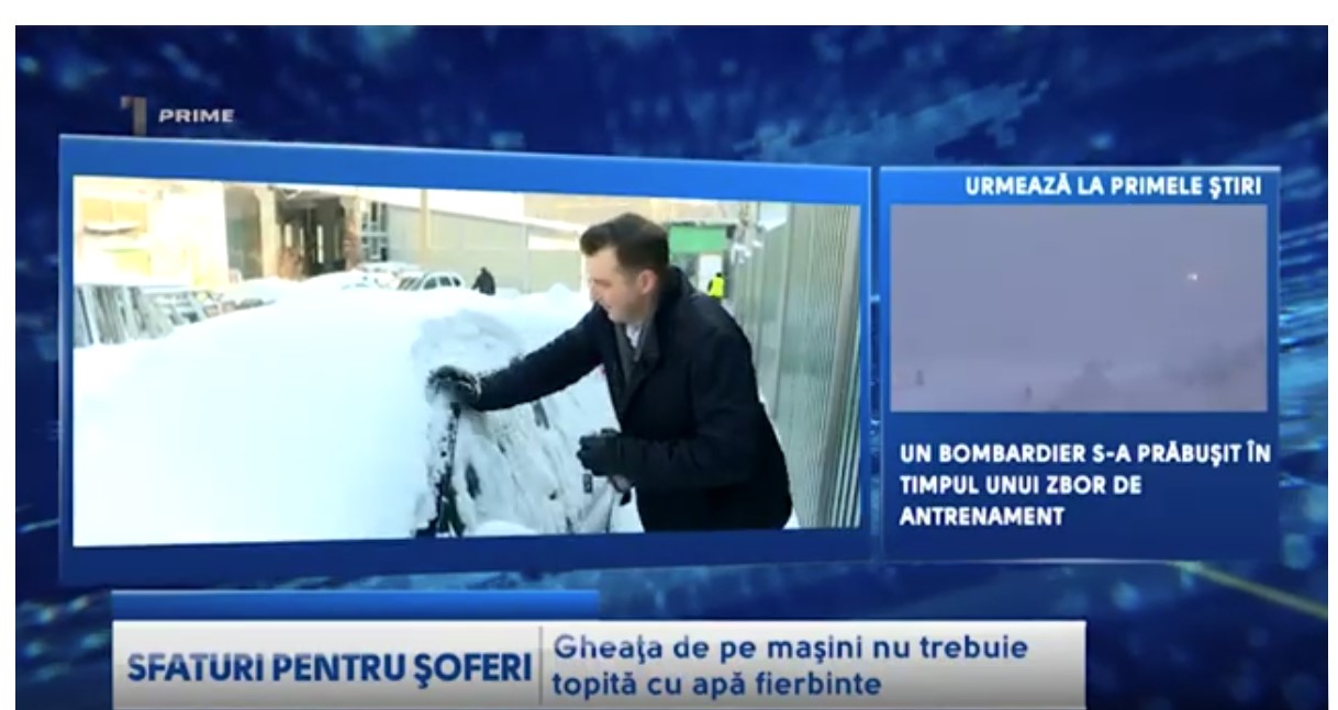 Cum să scăpăm de gheața de pe mașini? Sfaturi pentru șoferi!